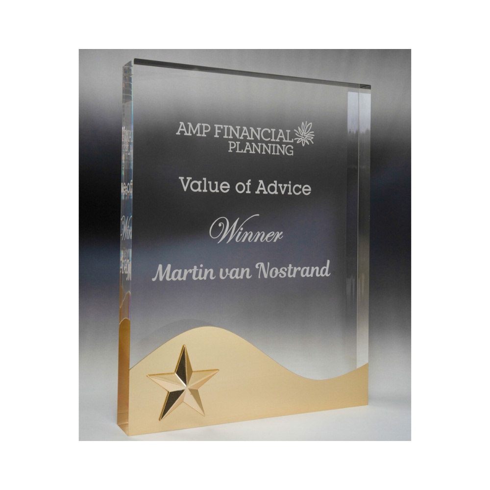 acrylic corporate award