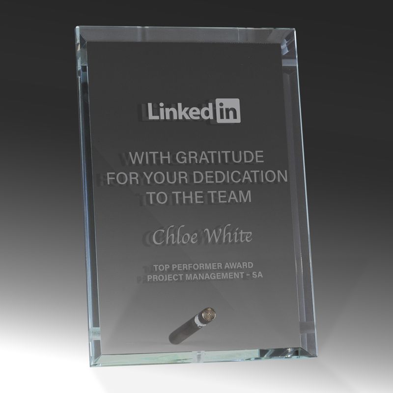 Laser Glass Rectangle-Clear