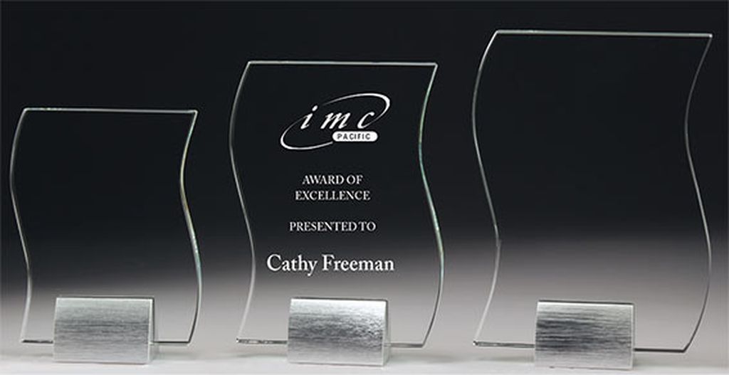 Wave Glass Award 160mm