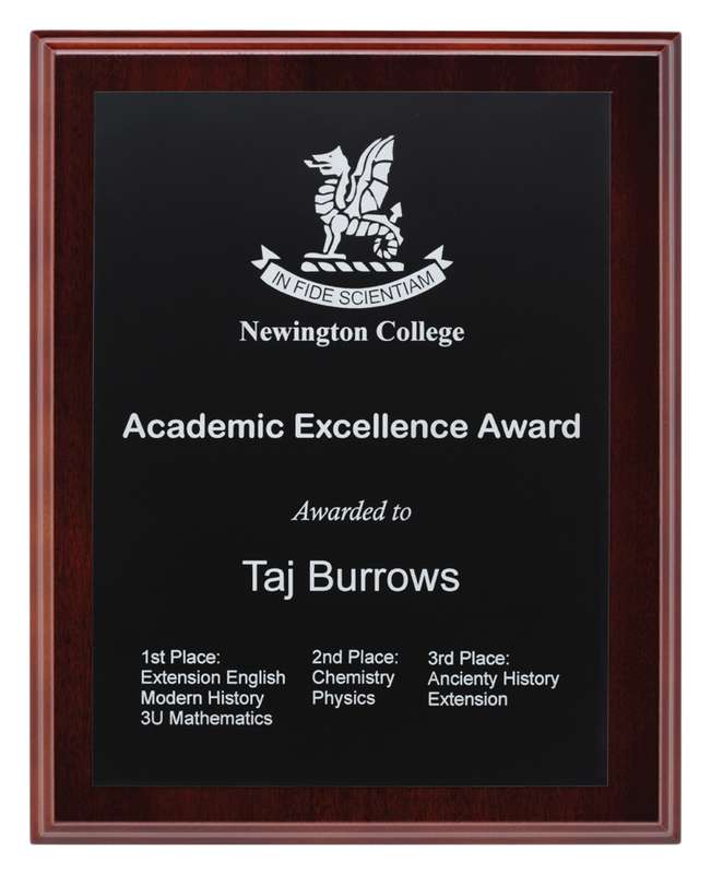 Engraved Plaques - Black / Silver