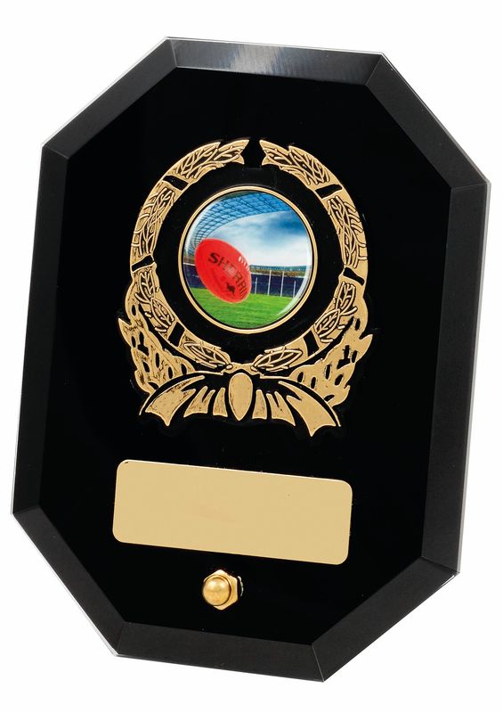 Glass Plaque