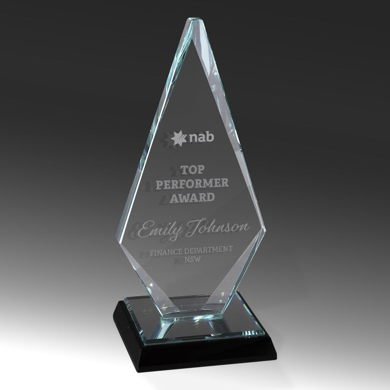 Mirror Base Glass-Arrowhead