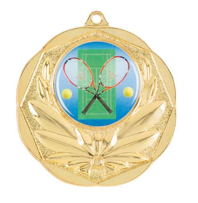 tennis medal gold