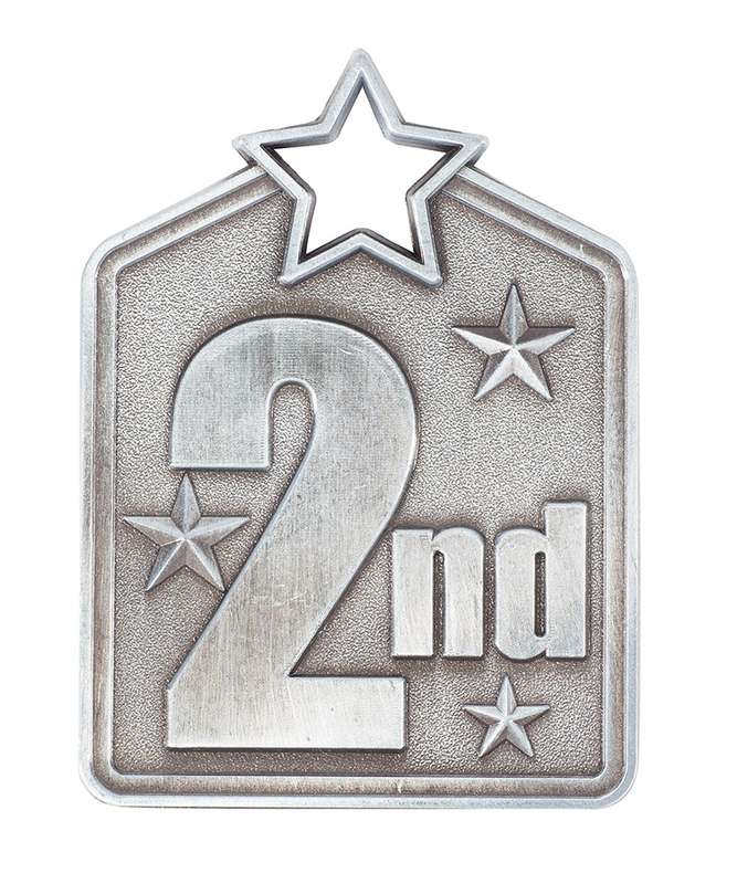 2nd place medal