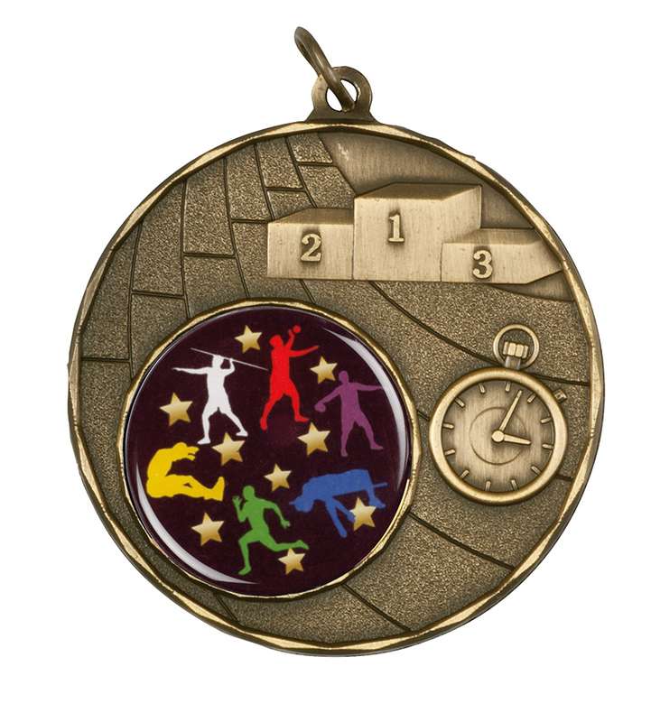 track 25mm insert medal