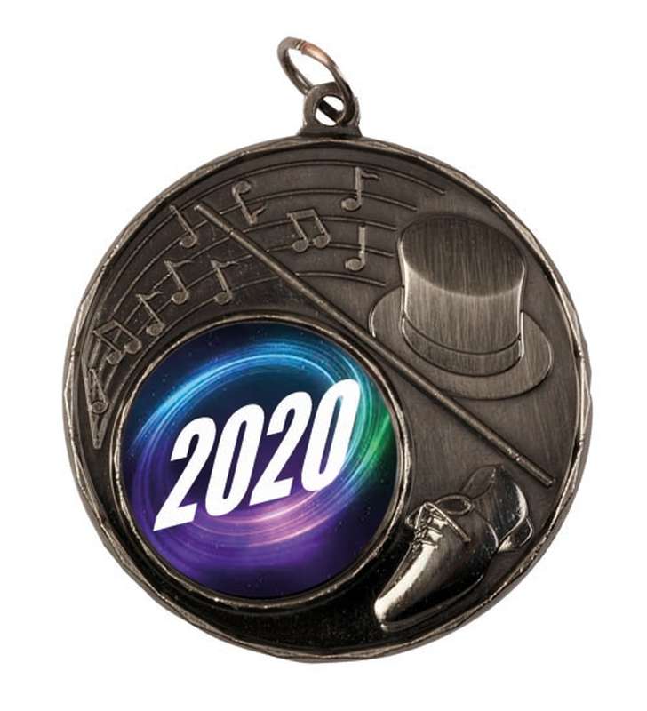 dance 25mm insert medal
