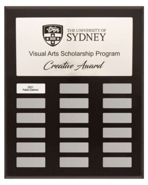 topmost design plaque