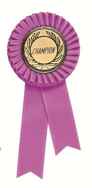 rosettes purple