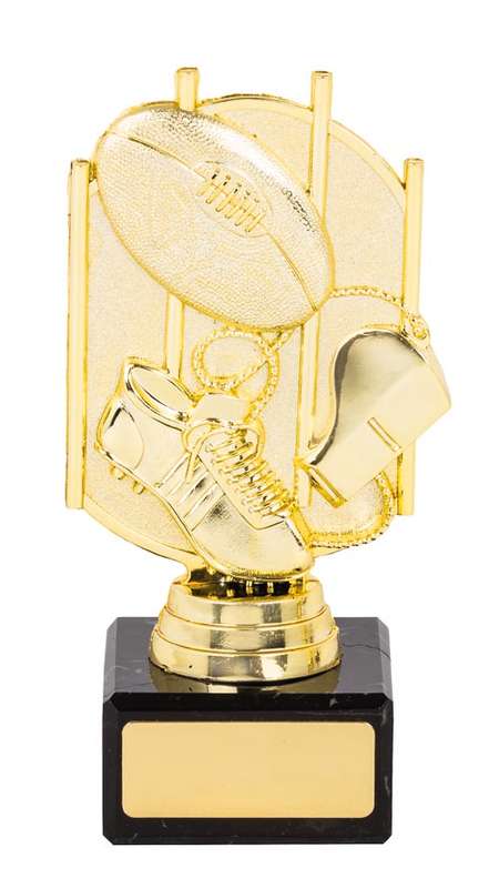 australian rules sport trophy