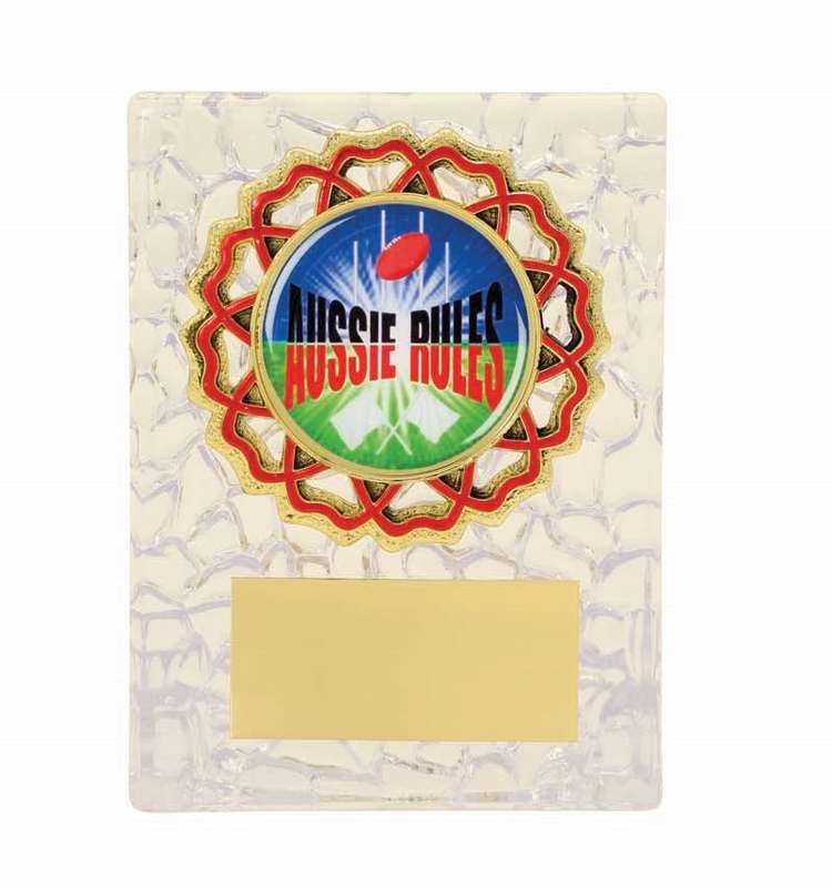 australian rules sport award 50mm insert
