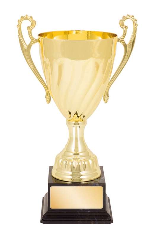 metal cup trophy