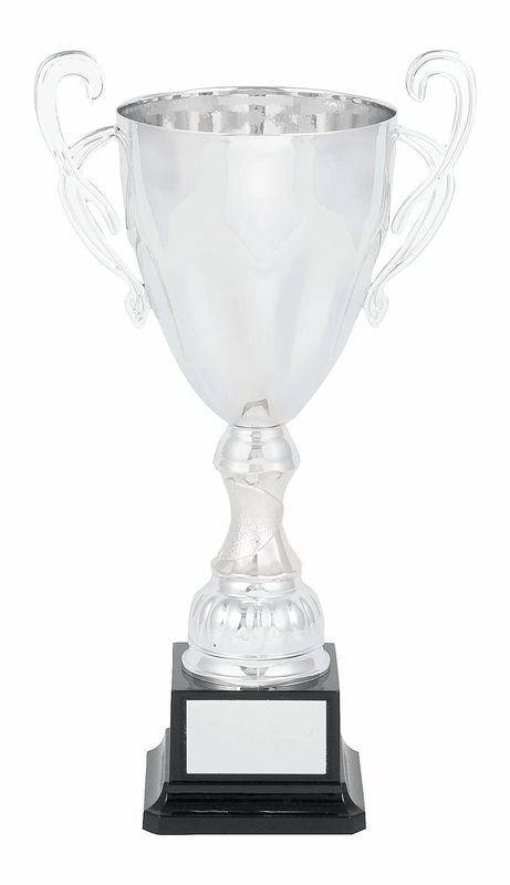 flare series silver cup metal cup