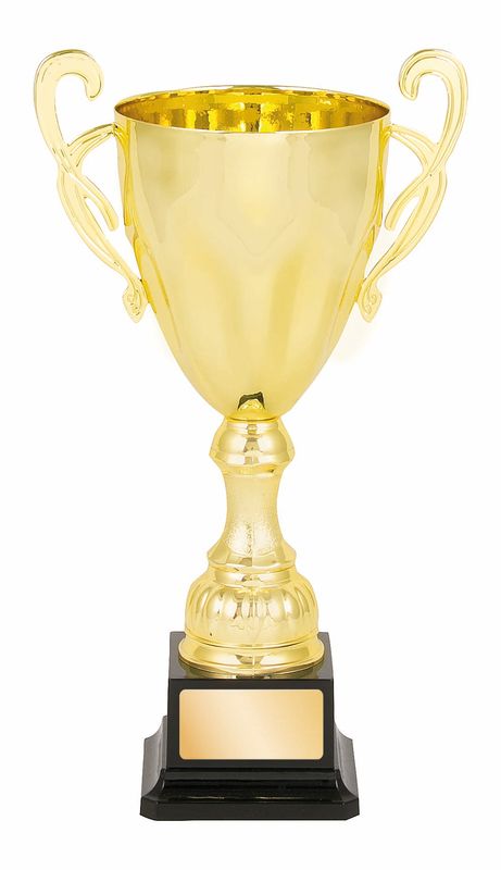 flare series gold cup metal cup