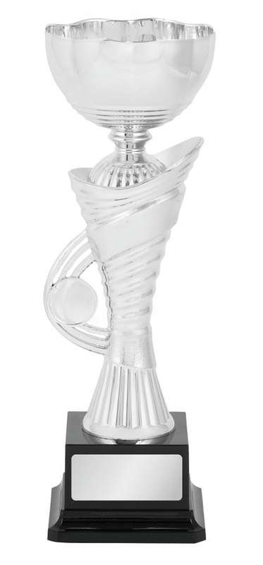 tennis metal bowl trophy 25mm insert