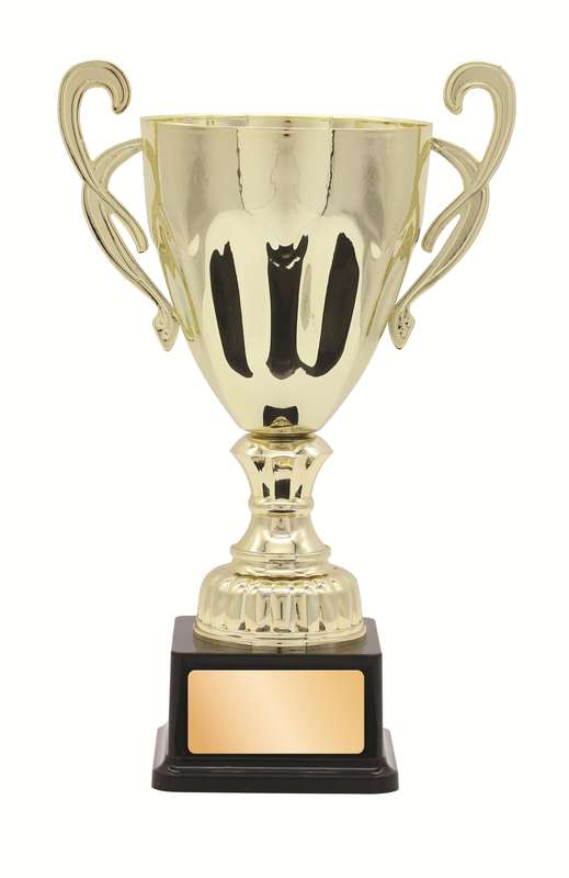 metal cup trophy
