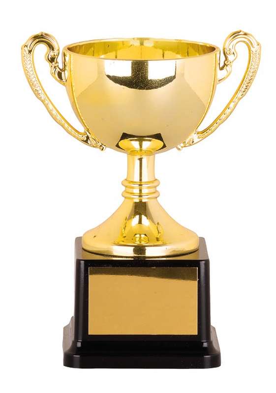 plastic cup trophy
