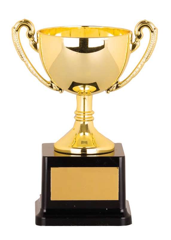 plastic cup trophy