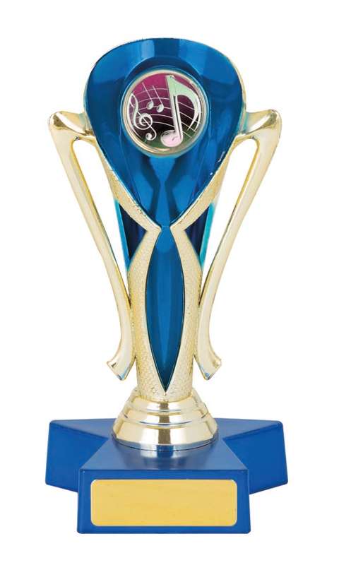 music trophy 25mm insert