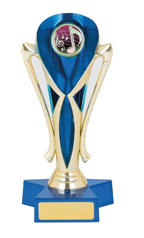 music trophy 25mm insert