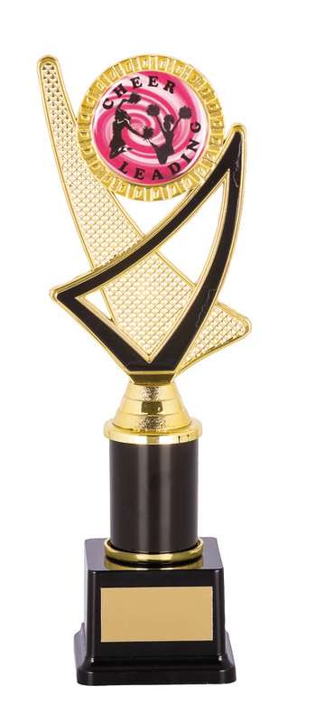 cheerleading sport trophy 50mm insert