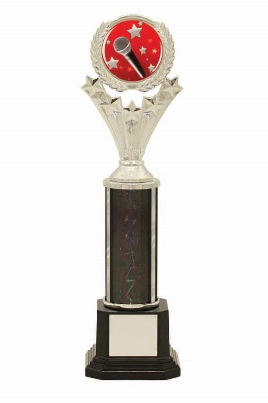 music trophy 25mm insert