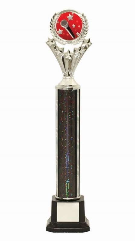 music trophy 25mm insert