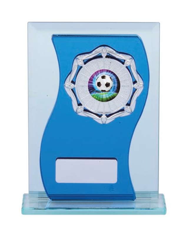 Soccer Glass Award - 25mm Insert