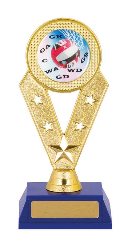 Netball Sport Trophy - 50mm Insert