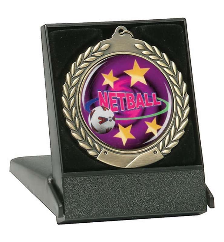 Netball Medal Award - 50mm Insert