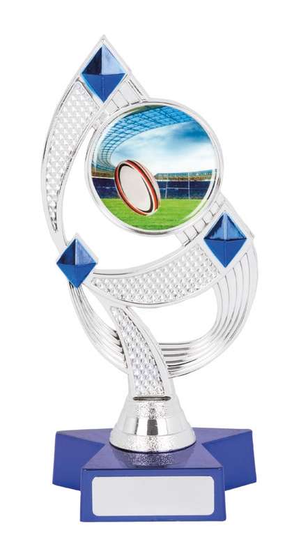 Rugby Sports Trophy - 50mm Insert