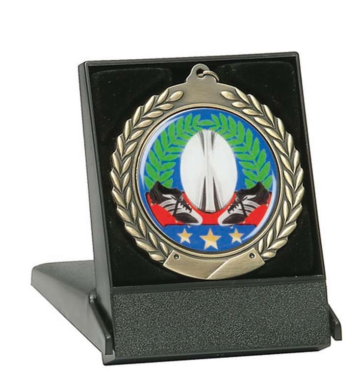 Rugby Medal Awards - 50mm Insert