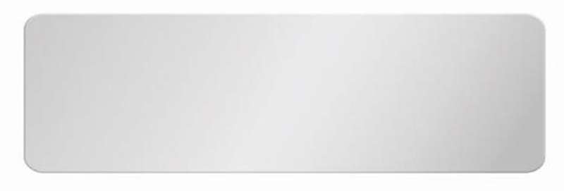 25mm x 76mm x 0.45 Sublimation Aluminium Plates - 25 Pck