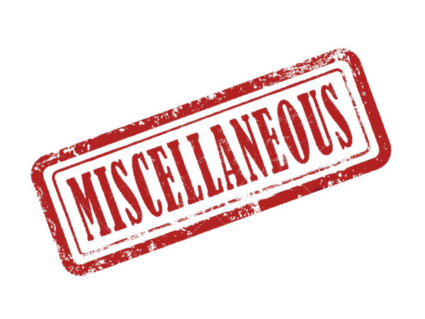 Miscellaneous