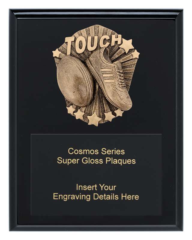 Cosmos Super Plaque - Touch Footy