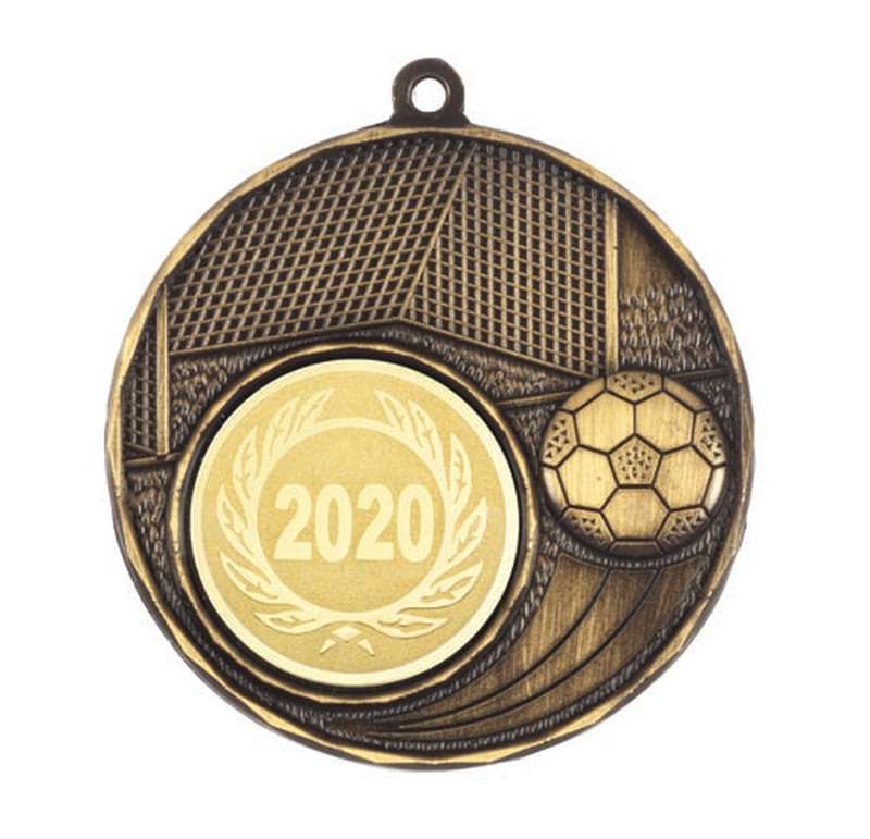 Soccer - 25mm Insert Medal