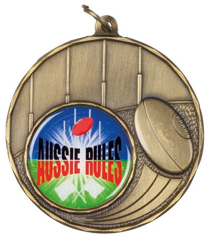 Australian Rules - 25mm Insert Medal