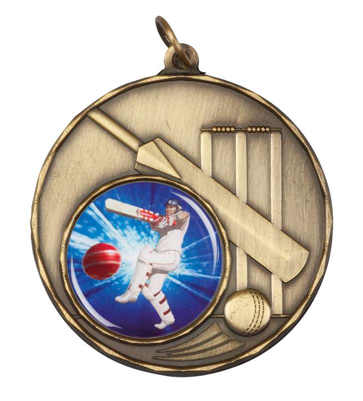 Cricket - 25mm Insert Medal