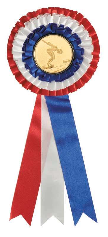 Rosettes Red/White/Blue