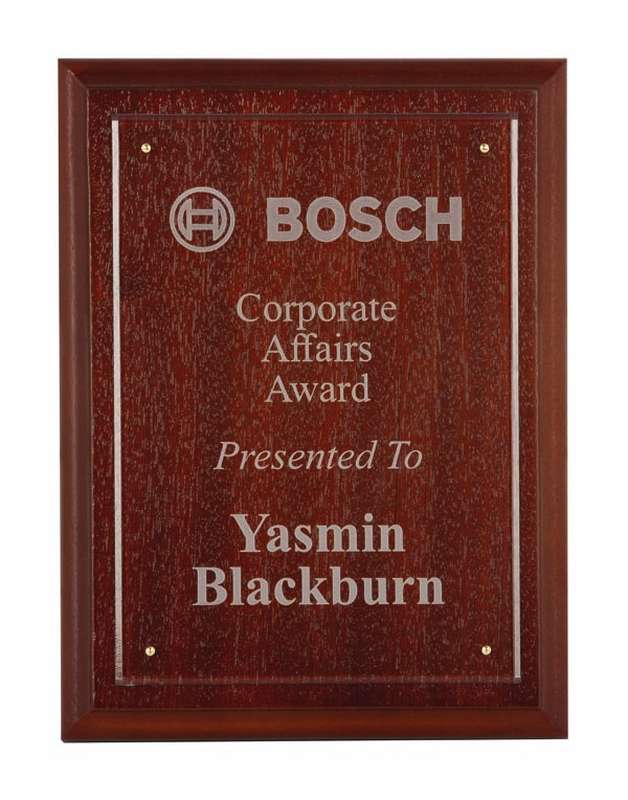 Plaque w/Strut