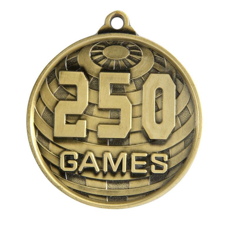 Global Medal-No. Games (50)