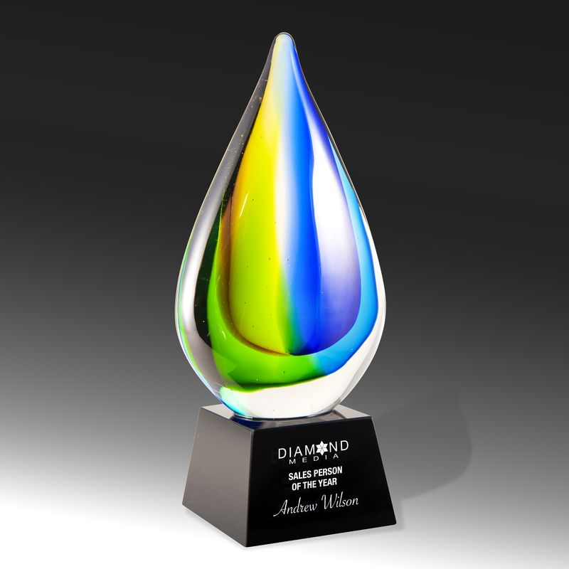 Artistic Teardrop